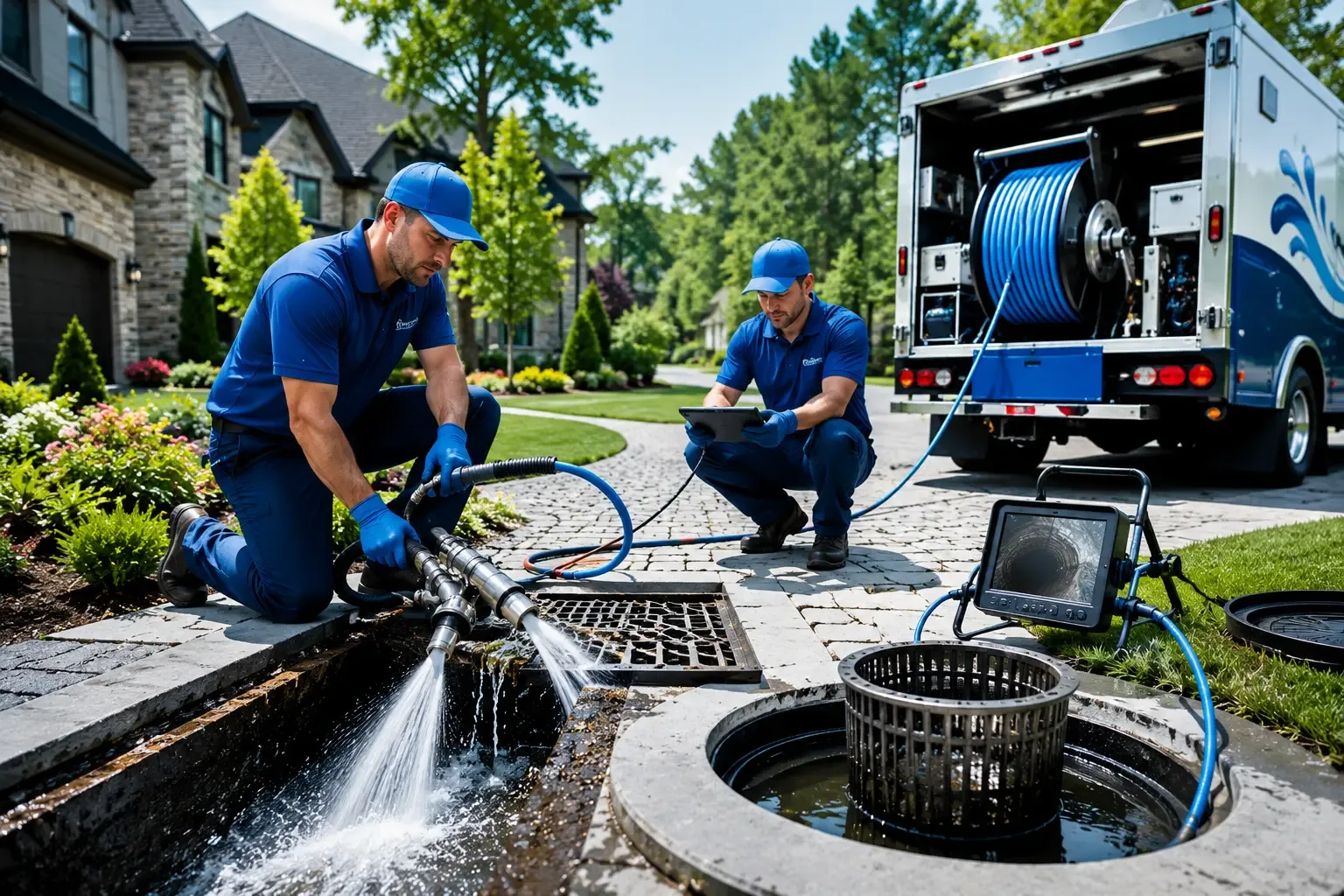Local outdoor drain cleaning professionals in Southport, CT